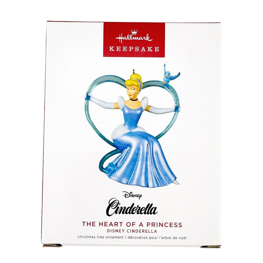 Hallmark Keepsake 2022 Disney Cinderella The Heart of a Princess Ornament NEW - Picture 5 of 14